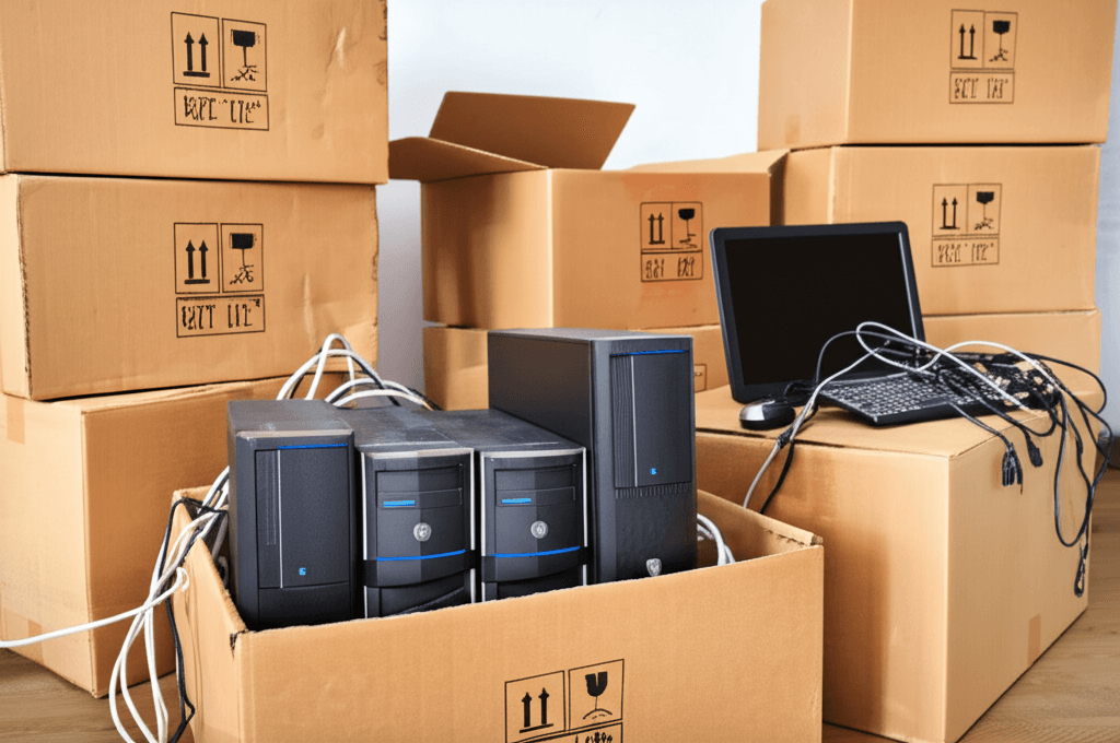 Office IT prepared for collection